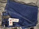 京东京造【已售30w件+】牛仔裤男士休闲裤子男款直筒高端春夏季新款深蓝32 实拍图