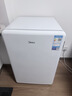美的（Midea）116L单门小冰箱白色复古双温冷藏冷冻客厅办公室租房宿舍美妆家用办公小型迷你冰箱BCD-116M 实拍图