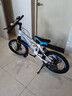 凤凰（Phoenix）儿童自行车山地车男女学生脚踏车6-15岁童车 霸道 白蓝色 18寸 实拍图