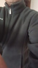 罗蒙（ROMON）夹克男士春秋季潮流纯简约立领抗皱抓绒衣男装摇粒绒外套A1灰2XL 实拍图