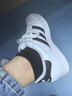 阿迪达斯adidas三叶草贝壳头SUPERSTARII男女休闲鞋 IH8659 40.5码 实拍图