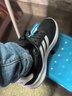 阿迪达斯（adidas）男鞋跑步鞋运动鞋轻便减震防滑休闲鞋 黑/白 41 实拍图
