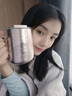 嘉特（GiNT）纯钛马克杯儿童保温杯女高颜值2026新款手冲咖啡杯办公水杯带杯盖 实拍图