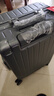 京东京造无界铝框20英寸大容量行李箱男女 登机皮箱明日达旅行 石墨灰 实拍图