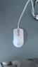 华硕天选游戏mini鼠标 无线三模 轻量化65g 对称手型 黑神话悟空 FPS 吃鸡鼠标  12000DPI RGB 月耀白 实拍图