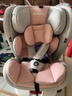 Heekin德国 儿童安全座椅汽车用0-4-12岁婴儿宝宝360度旋转ISOFIX硬接口 时尚粉(ISOFIX+360度旋转) 实拍图