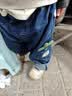 幼歌（YOUGE）【软牛仔】婴幼儿2026春季卡通造型牛仔裤宝宝休闲裤 牛仔蓝（66-90两用裆）（偏大，建议选小一码） 90 cm 实拍图