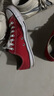 匡威（Converse）All Star夏季经典帆布男女低帮休闲运动鞋黑色1Z635 101007/红色 42.5 实拍图
