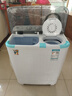 小鸭洗衣机半自动双桶双缸家用大容量小型租房宿舍波轮脱水甩干两用双杠省电老式强动力易操作以旧换新 8.5公斤 双缸 洗5.5+脱3.0 强劲电机全国联保 实拍图