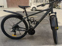 喜德盛（xds）山地自行车26款旭日350 X6铝合金车架油压碟刹避震前叉21变速 雾隐灰（2026款） M码（适合身高170-185cm） 实拍图