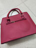 袋鼠（KANGAROO）中年时尚女包2026潮韩版女士手提包软皮单肩包斜挎妈妈包送礼物 酒红色 实拍图