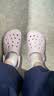 CROCS卡骆驰洞洞鞋贝雅洞洞鞋轻便运动鞋耐磨一脚蹬拖鞋休闲鞋|10126 裸粉-6PI 37 /38(230mm) 实拍图