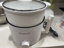 志高电煮锅电锅小电锅电炒锅电热锅多功能一锅多用宿舍电煮锅电炖锅火锅1-2人蒸煮一体大牌同款火锅锅学生锅 机械旋钮款H带塑料蒸笼 实拍图