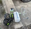 绿田（LUTIAN）河豚洗车机家用清洗机自助刷车泵洗车泵高压洗车水枪220v 1400W 延长版-14米出水+壶+飞雪 实拍图