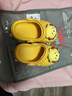 牧童儿童拖鞋夏男宝宝洞洞鞋软底女童卡通洗澡婴幼儿家居鞋奶狮黄140 实拍图