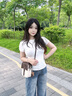 viney手机包包女包牛皮斜挎包小包轻奢单肩老婆生日520送女朋友礼物 【白配咖啡】情人节实用高级感高档品牌腋下包 休闲小众洋气迷你包 实拍图