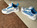 361°童鞋 儿童跑鞋四季男女童3-14岁助推科技旋钮跑鞋 蓝32 实拍图