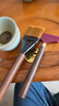 逸居客（YIJUKE）【2件套】黑檀木茶刷茶刮养壶笔茶盘刷刮水刷茶道扫水刷茶具配件 实拍图