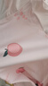 牧萌儿童防晒衣男女童防晒服夏季冰丝凉感宝宝防晒外套披肩 水蜜桃 XL 实拍图