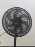 美的（Midea）【超级单品】七叶轻音立式电风扇家用柔风落地扇台式桌面小型风扇大风量节能摇头宿舍电扇 SAF30AB 实拍图