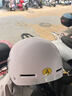 绿源（Luyuan）电动车头盔A类男女通用自行电瓶车骑行夏季半盔摩托机车安全帽 轻量化新品/3C护目镜-灰色 均码 实拍图