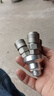 CHJ C式自锁快速接头气动圆三通SMY-A外丝4分空压机接头气管接头软管快插自锁空压机工具气泵配件1个/盒 实拍图