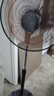 美菱（MeiLing）电风扇/风扇轻音节能落地扇家/商用办公室工业风扇铝叶摇头大风量电扇MPF-DL16616 实拍图
