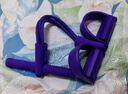 李宁（LI-NING）脚蹬拉力器普拉提臂力健身器材仰卧起坐辅助器脚踏瑜伽拉伸带 紫色【升级加粗四管】久拉不变形 实拍图