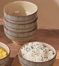 友来福陶瓷碗釉下彩4.5英寸米饭碗日式创意面碗6只微波炉可用 实拍图