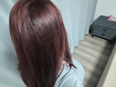OKCS染发膏 树莓红染发剂 植物纯男女免漂自己在家染发沙漠玫瑰长发装 实拍图
