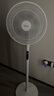 美的（Midea）【闪拆系列】一键闪电拆装直流变频家用语音电风扇一级能效轻音落地扇大风力卧室立式电扇SDJ30BC 实拍图