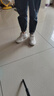 回力（Warrior）官方运动鞋女鞋夏季跑步鞋女士透气轻便休闲软底网面鞋子女白灰37 实拍图