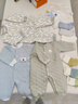 婧麒（JOYNCLEON）婴儿连体衣保暖夹棉婴幼儿宝宝衣服秋冬爬服哈衣套装 Jlt200702 实拍图