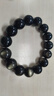 石玥珠宝收藏级14mm金猫眼天然黑曜石手串本命年转运珠水晶手链男女士款 实拍图