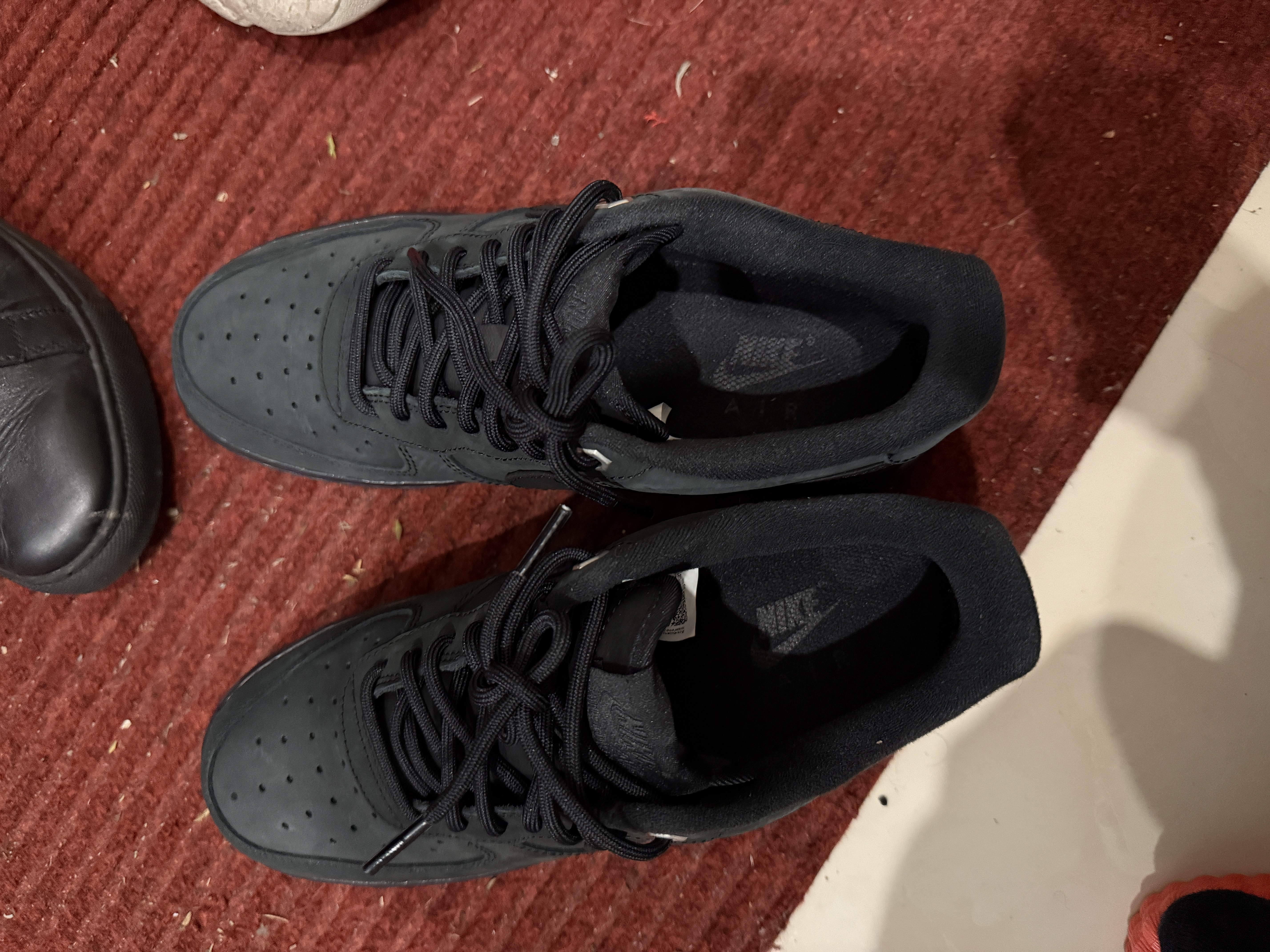耐克NIKE男空军一号AF1 运动鞋CJ9179-001深绿40 实拍图