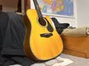 BROOK 布洛克v12吉他单板民谣吉他面单木吉他初学者乐器 41英寸复古色缺角V12G-DCM 实拍图