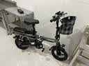 普莱德新国标折叠电动自行车 超长续航电动车 铝合金代驾车 锂电池助力男女通用成人电瓶车 代步电单车 避震顶配-22减震-进口级15A-纯电约45km 实拍图