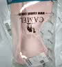 骆驼（CAMEL）高强度支撑一体杯垫运动内衣健身bra Y0S1VLZ601A 奶油粉 M 实拍图