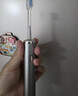 博皓（prooral）扫振电动牙刷男女士专用成人电动牙刷情侣 自动牙刷智能电动牙刷便携正畸软毛刷头 月牙白【新升级】 实拍图