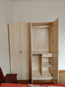 全友家居衣柜卧室家用储物收纳柜一体靠墙现代简约原木风大衣柜出租屋 实拍图