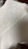 雅鹿【100%纯羊毛】加厚羊毛衫女士冬季新款半高领毛衣纯色百搭针织衫 白色 M 实拍图