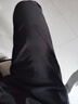 真维斯（Jeanswest）休闲裤男春夏秋季薄款2026新款宽松直筒商务舒适棉弹百搭裤子男 黑色 33 码(2尺6) 实拍图