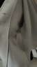 优衣库女装男装仿羊羔绒摇粒绒休闲开衫长袖宽松外套479616 02 浅灰色 XL 实拍图