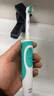 欧乐B（Oral-B）电动牙刷d12深度清洁牙龈按摩3D声波P系列圆头送男友送女友情侣 经典旋转清洁-D12绿色 实拍图