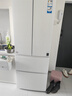 海尔（Haier）冰箱342升双开门法式多门一级双变频三档变温黑金净化节能省电统帅leader小冰箱电冰箱国家补贴 342升冰雪白+新一级能效+三档变温+黑金净化 实拍图