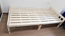彭友家私 折叠床 单人床实木床午休床办公室休息床行军床 1.0米宽 PY-ZD10 实拍图
