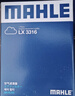 马勒空气滤芯滤清器LX3316(福克斯09-18年/翼虎/福睿斯/C30 2.0 实拍图