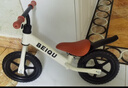 贝趣儿童平衡车1-3-6-12岁宝宝滑步车无脚踏小孩自行车男孩两轮滑行车 发泡轮 12寸 白色 适合身高80-100cm 2-5岁幼儿女孩圣诞节新年礼物 实拍图