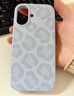 形物适用苹果17手机壳 iphone17手机壳 全包豹纹液态硅胶防摔Magsafe磁吸高级感情侣男女保护套-云青色 实拍图