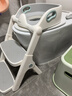 世纪宝贝（babyhood）儿童马桶辅助器 加大加宽宝宝坐便圈阶梯架座便器 软垫款 实拍图